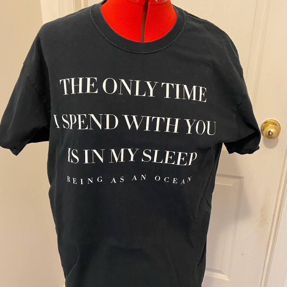 Band Shirt - Being As An Ocean Size L (unisex)